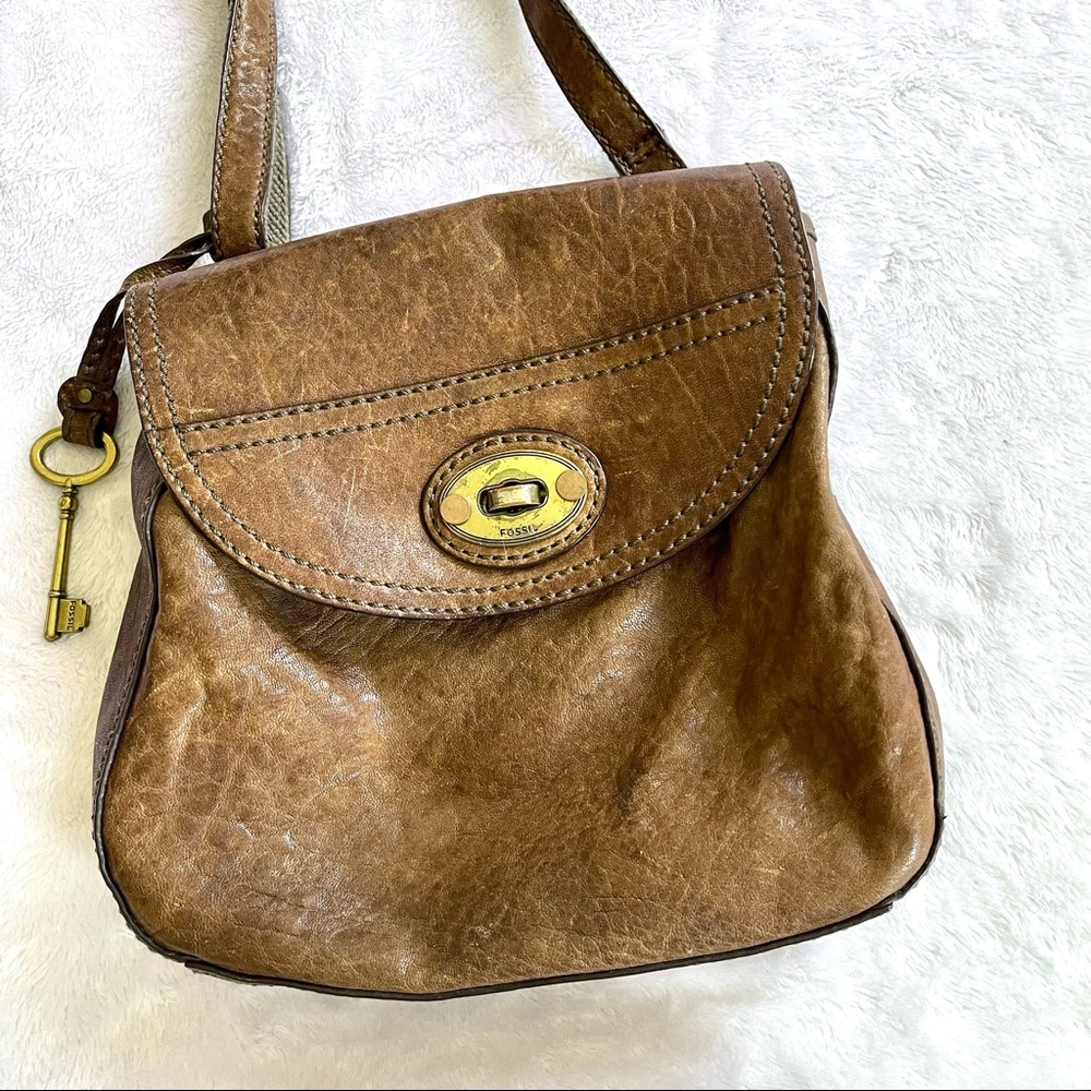 Fossil Leather Bag